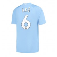 Manchester City Nathan Ake #6 Replica Home Shirt 2023-24 Short Sleeve